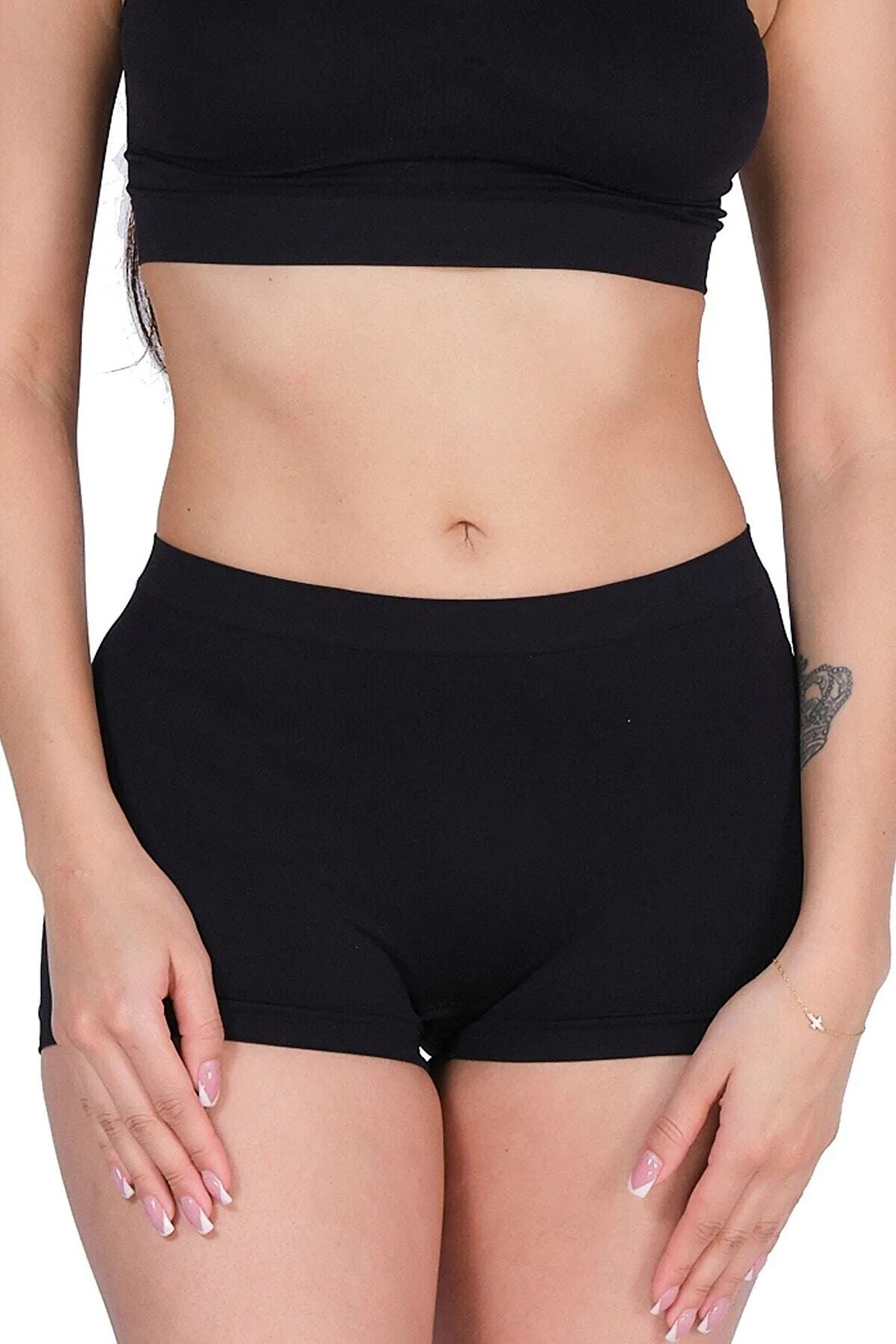 Toparlayıcı Seamless Boxer Korse Beyaz Yeni Sezon