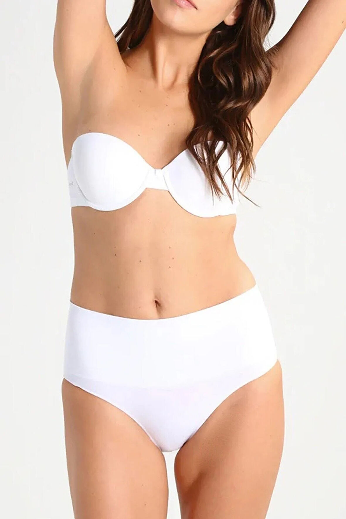 Yüksek Bel Seamless Dikişsiz Slip Külot 3002 Ten