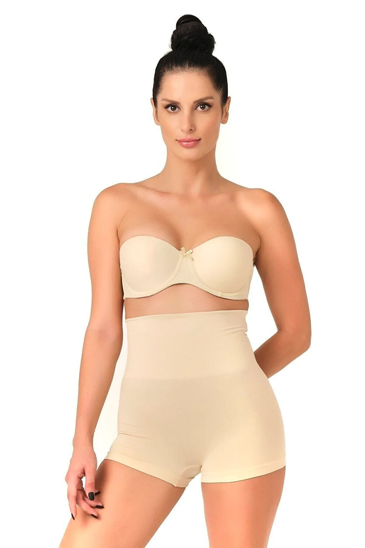 Seamless Double Toparlayıcı Boxer Korse 2022 Ten