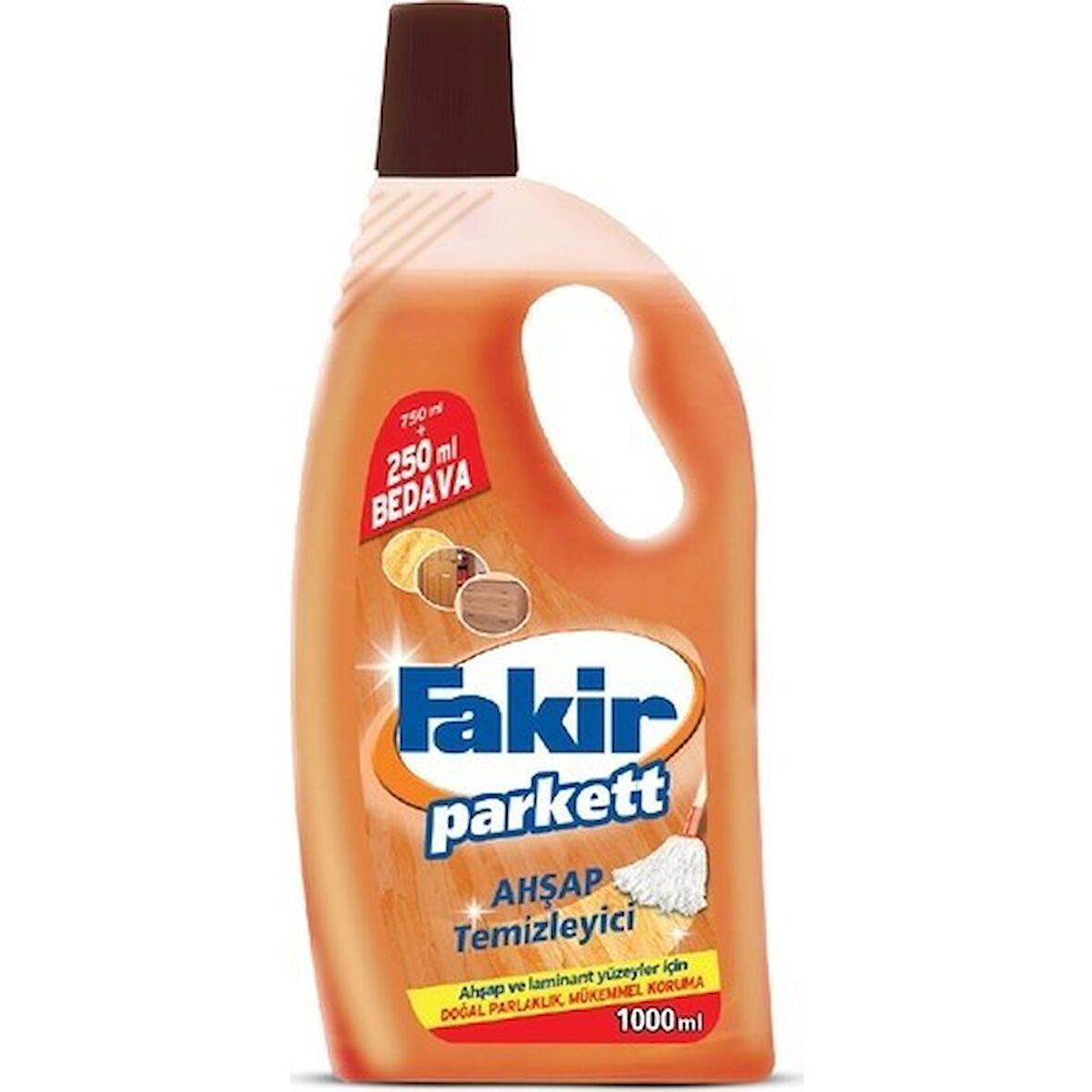 Fakir Parkett Ahşap Temizleyici 1 L x 12 Adet