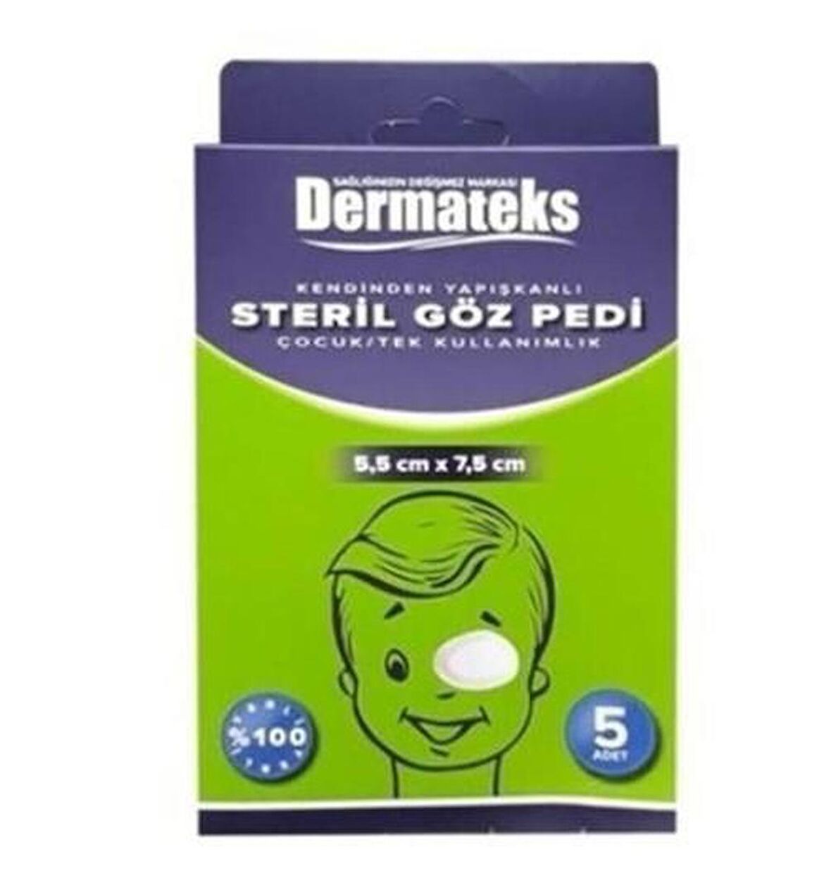 DERMATEKS GÖZ PEDİ ÇOCUK DERMO OPTİK 5 Lİ