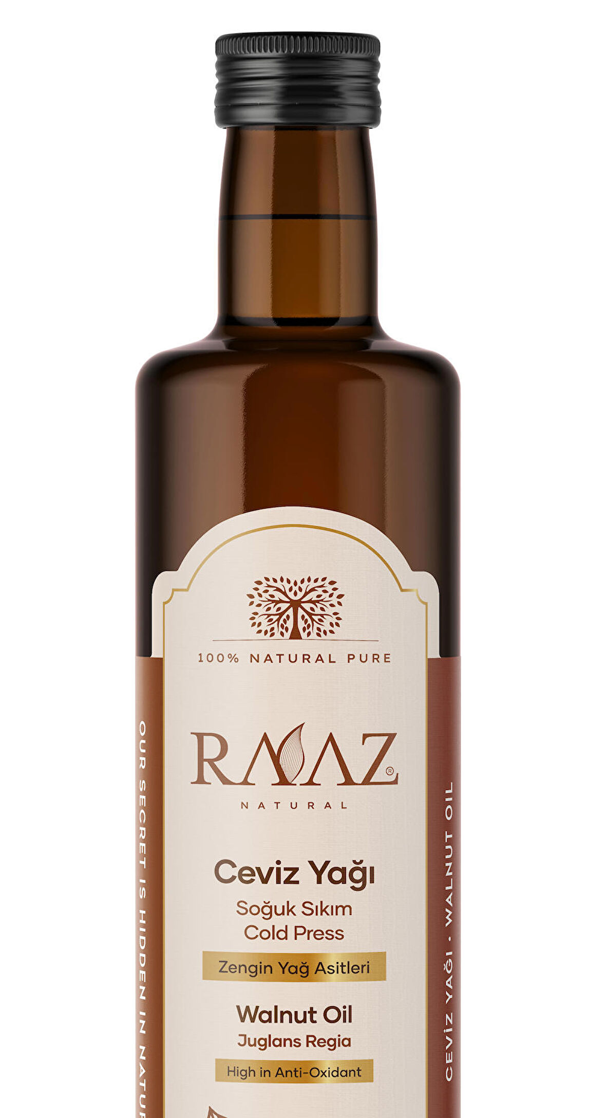 RAAZ Ceviz Yağı Soğuk Sıkım %100 Saf 250 ml