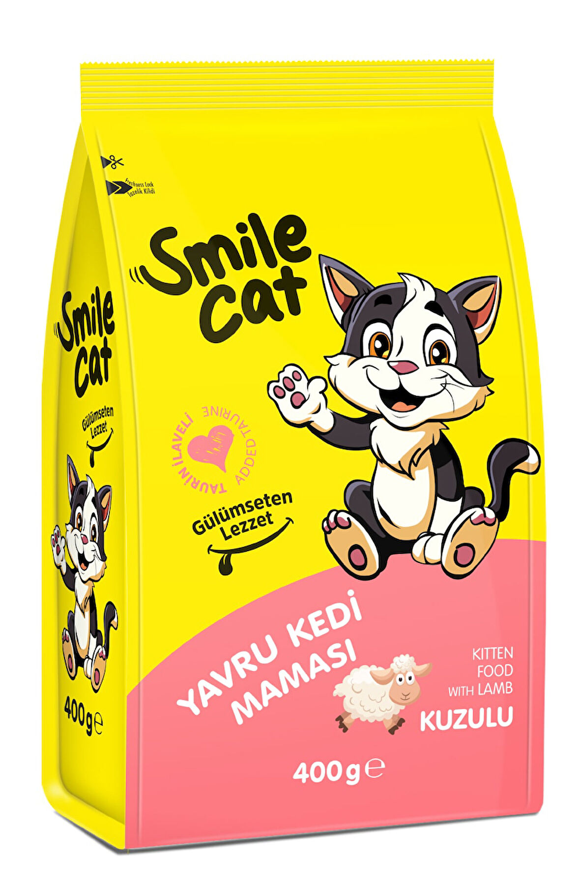 Smile Cat Yavru Kedi Kuzulu 400 gr Kuru Mama
