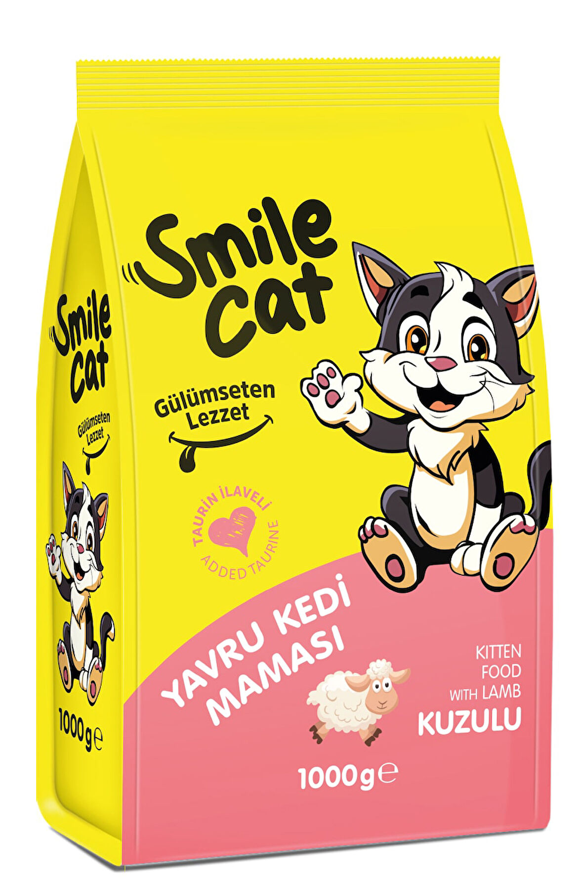 Smile Cat Yavru Kedi Kuzulu 1 Kg Kuru Mama