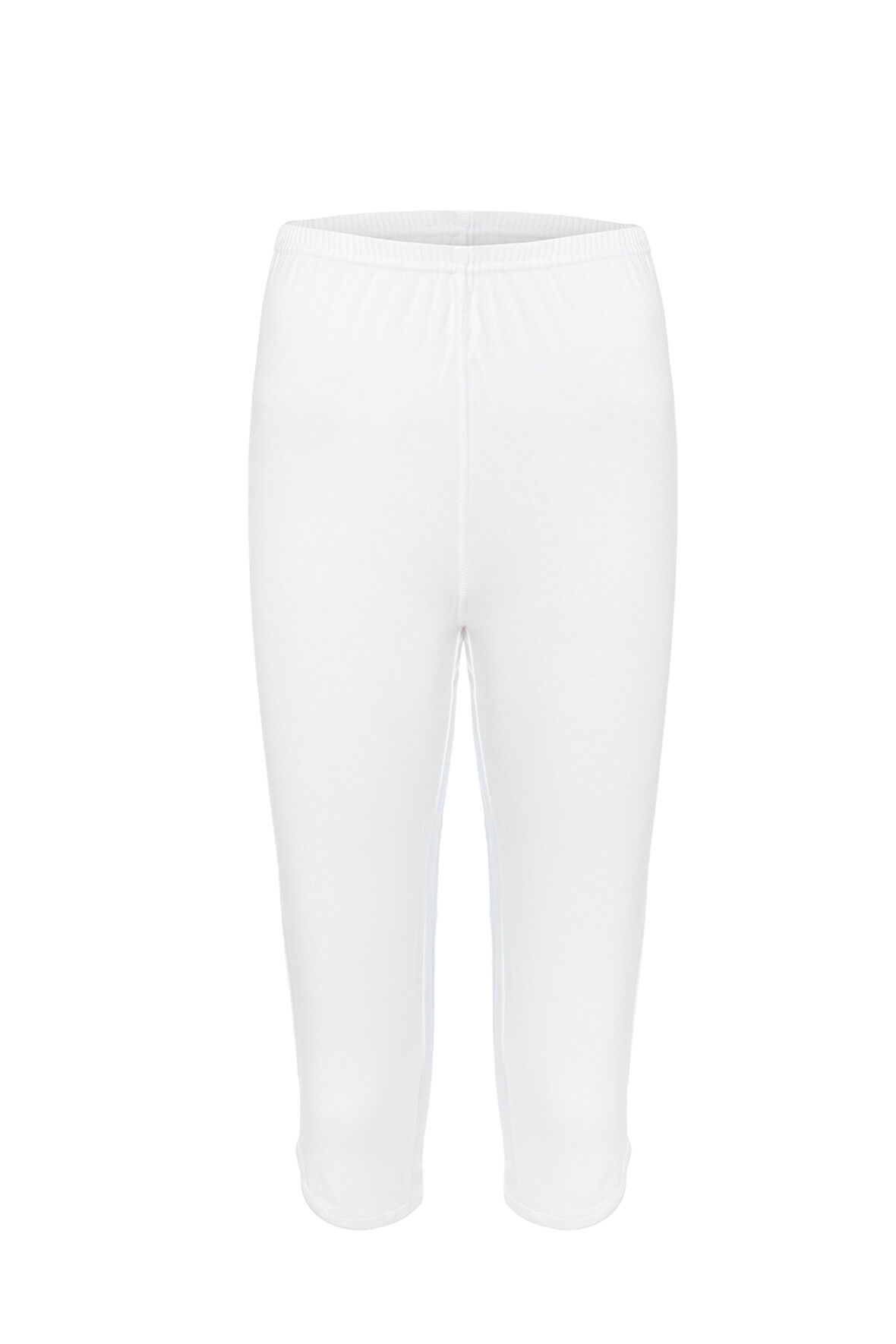 Tolin %100 Pamuk Kadın Biyeli Kapri Tayt 426