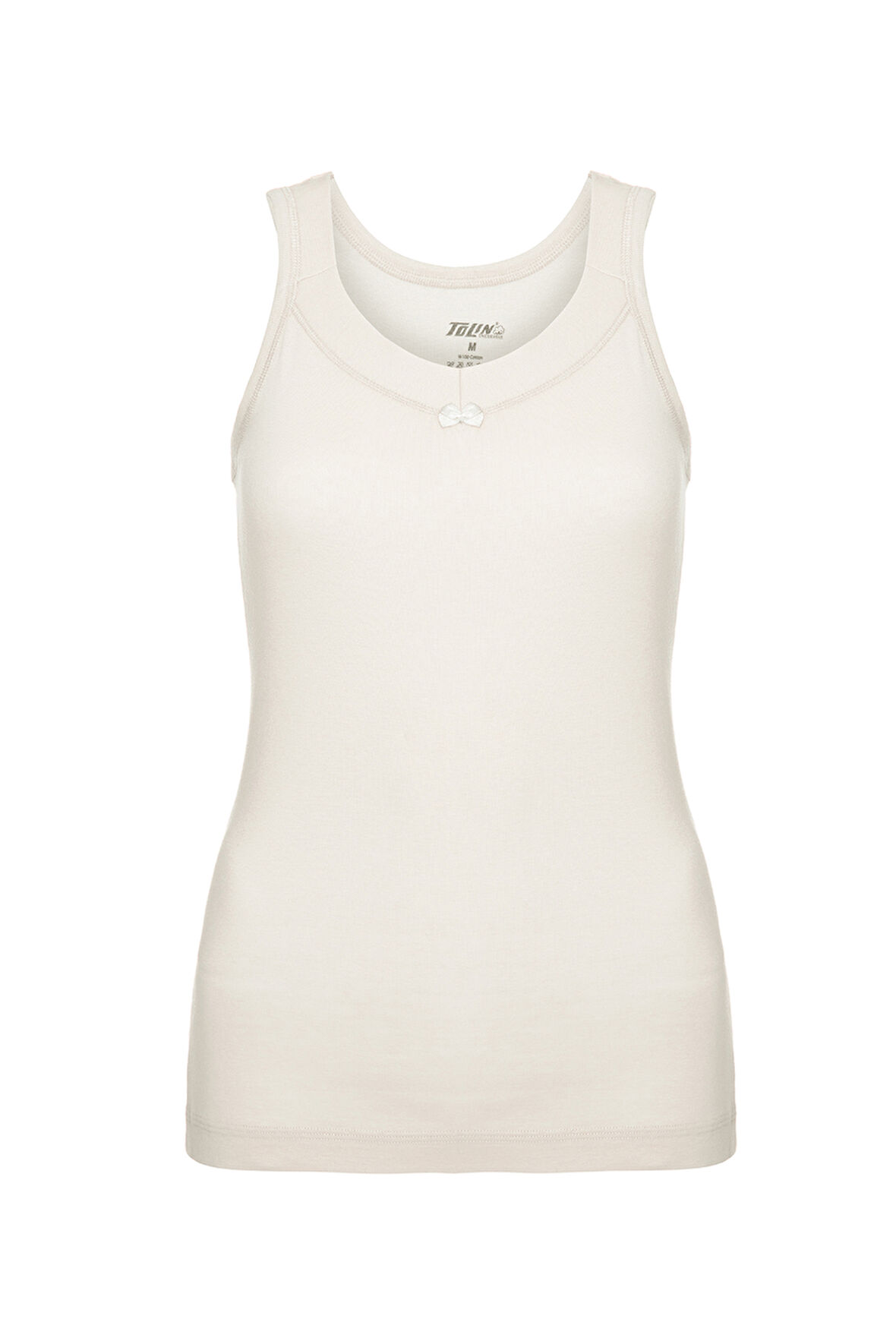 Tolin %100 Pamuk Kadın Geniş Askılı Atlet 1214