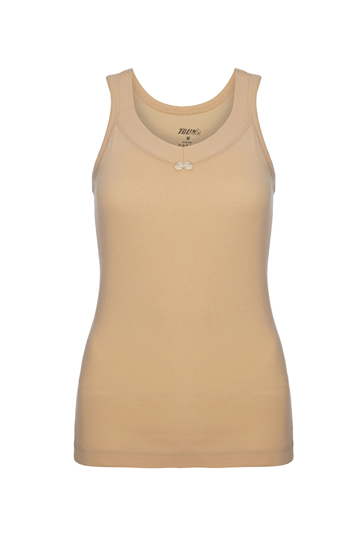 Tolin %100 Pamuk Kadın Geniş Askılı Atlet 1214