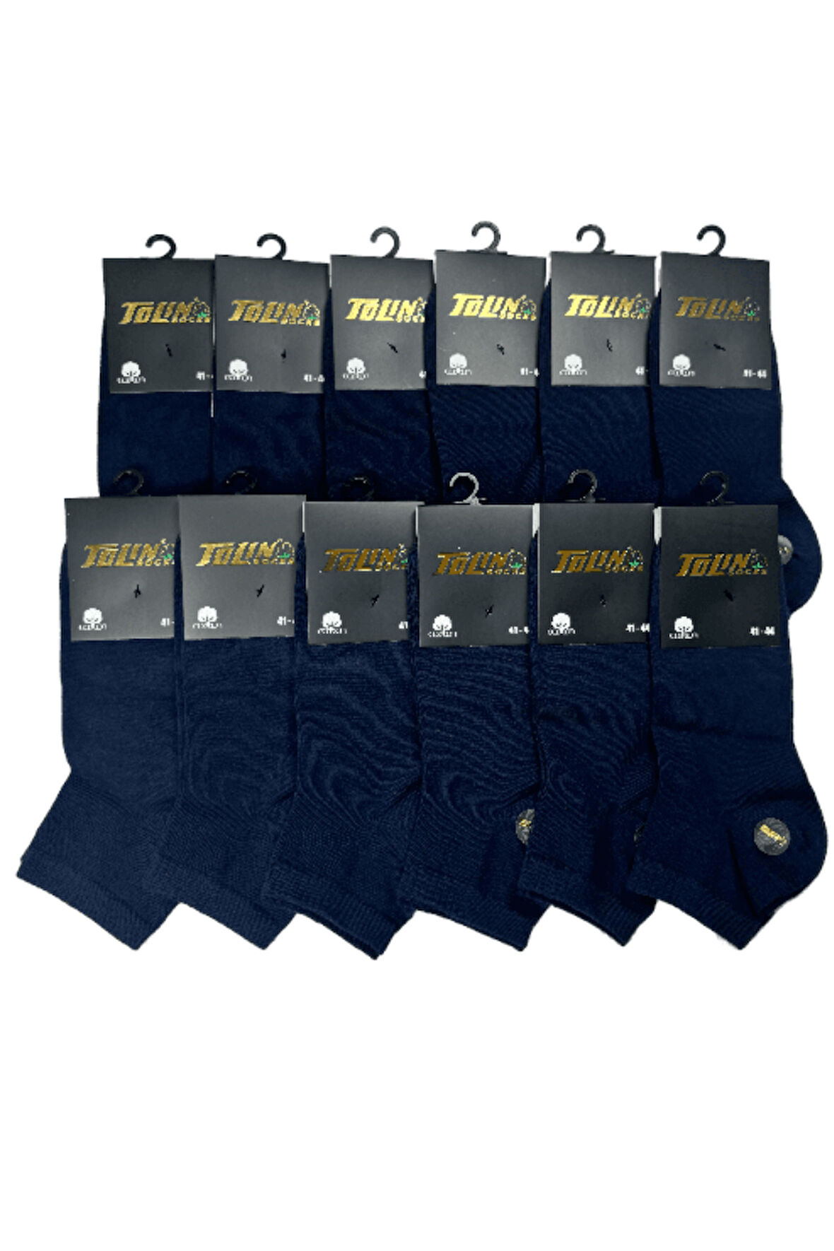 Erkek 12 li Pamuk Patik Çorap Seti 10370