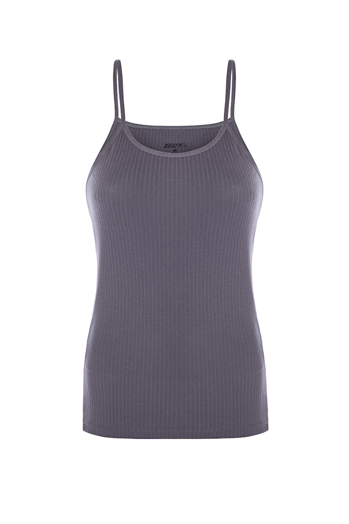 Kadın %100 Pamuk İp Askılı Atlet 1238