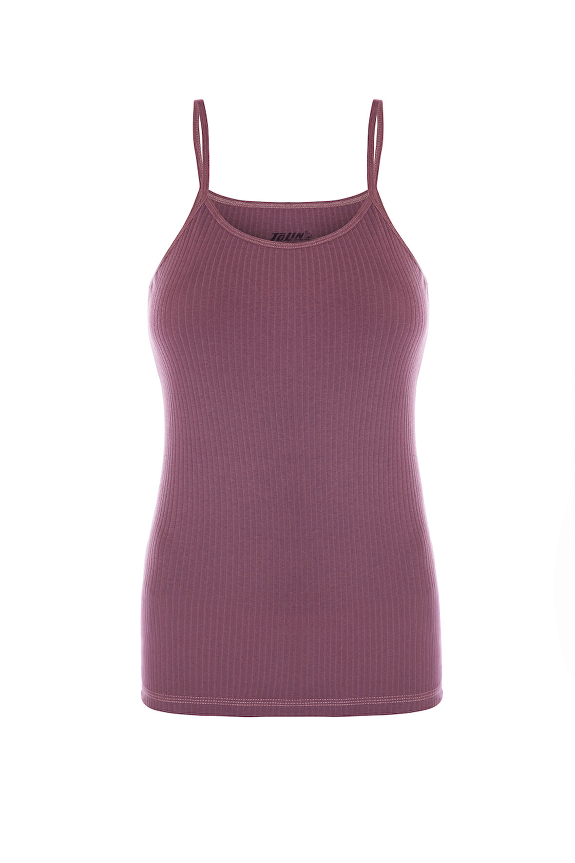 Kadın %100 Pamuk İp Askılı Atlet 1238