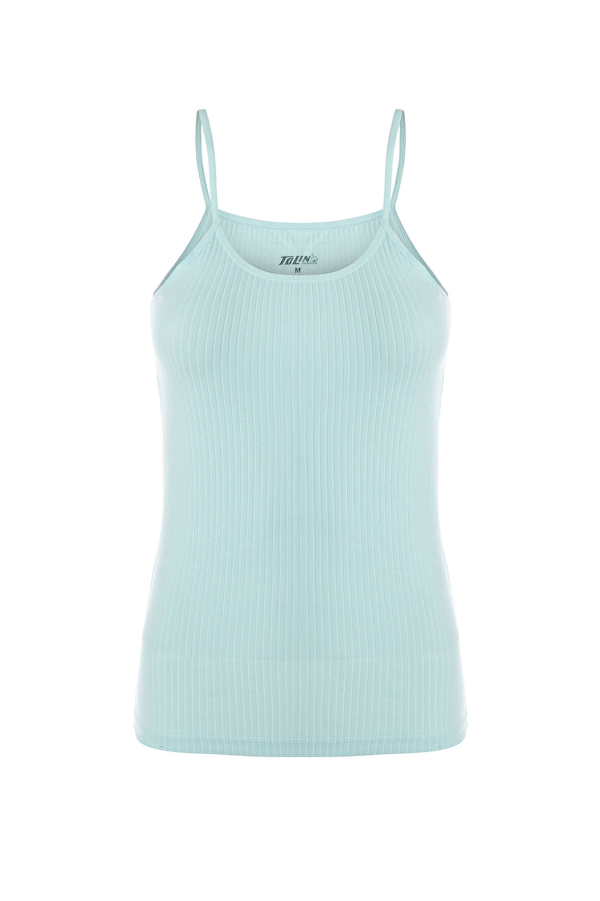 Kadın %100 Pamuk İp Askılı Atlet 1238