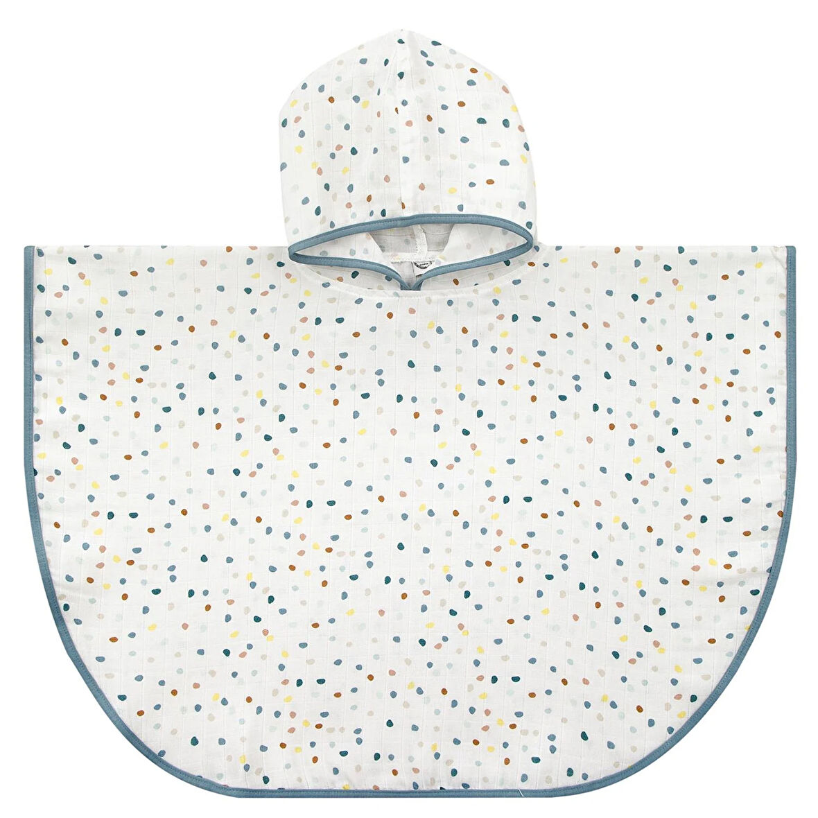 Puantiyeli Çocuk Müslin Panço