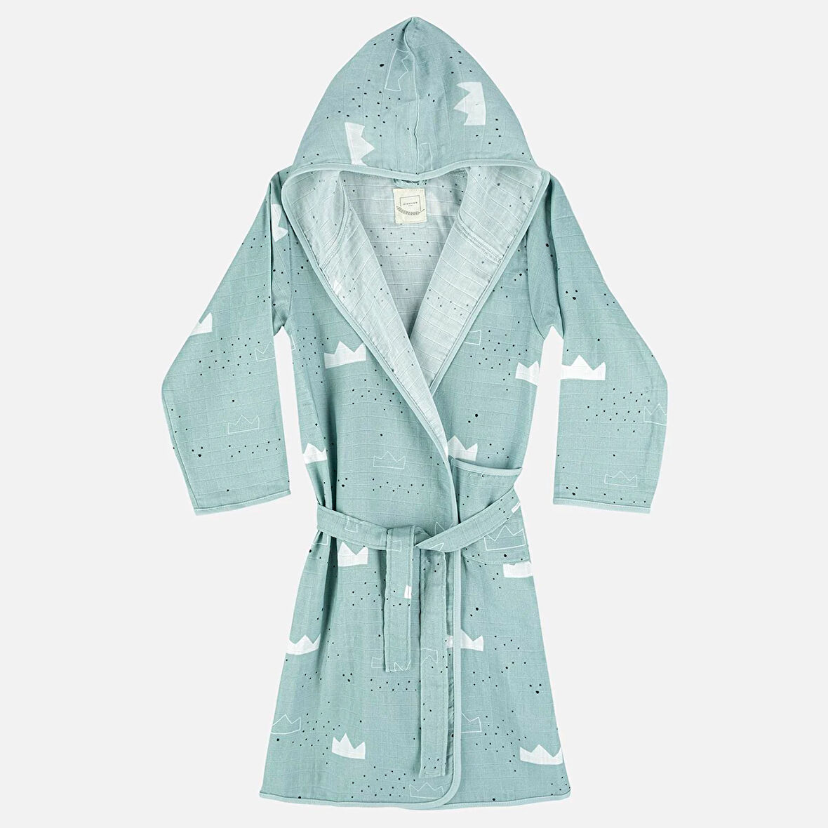 Taç Çocuk Müslin Bornoz