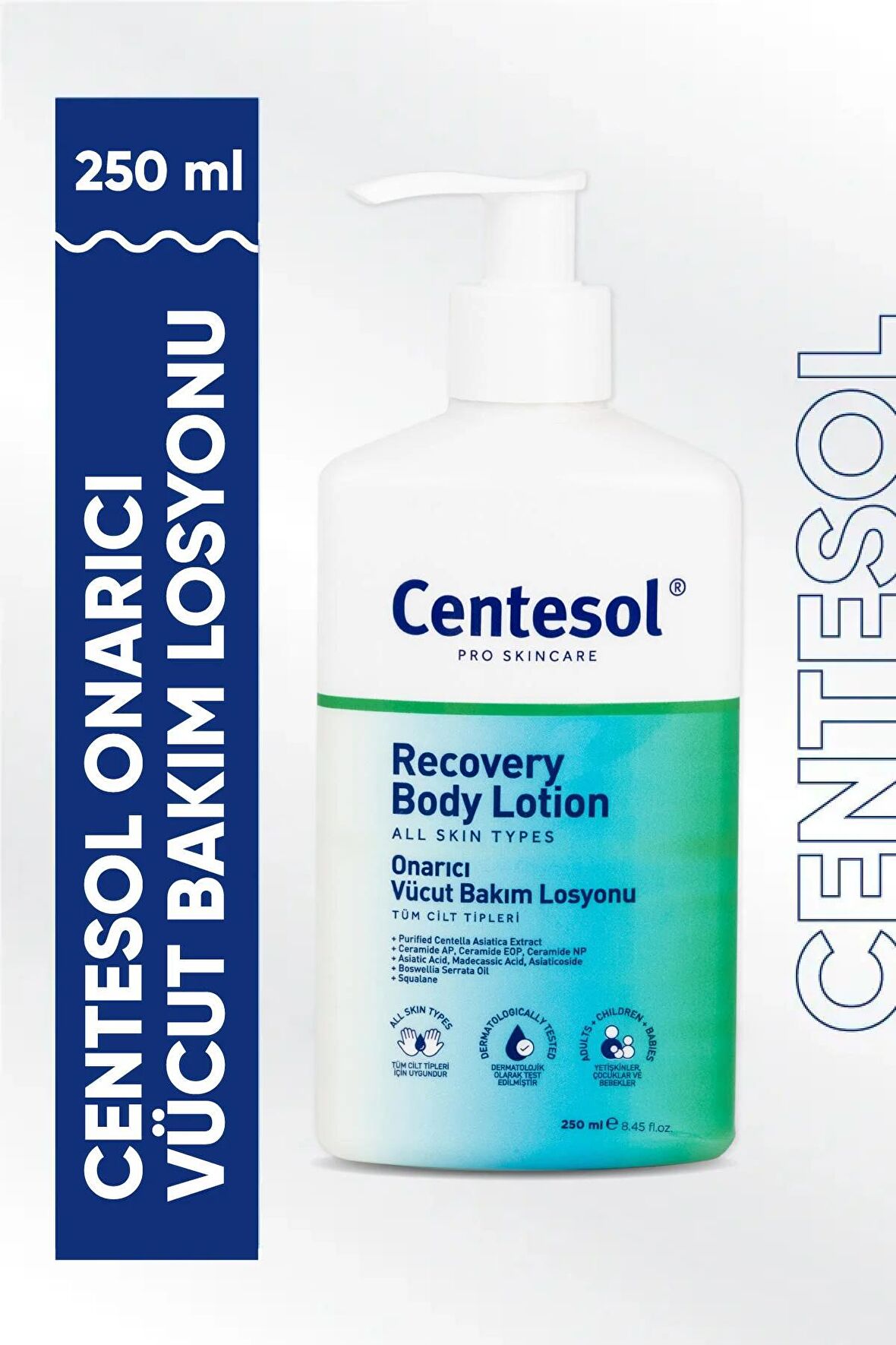 Centesol Onarıcı Vücut Bakım Losyonu Recovery Body Lotion 250 ml