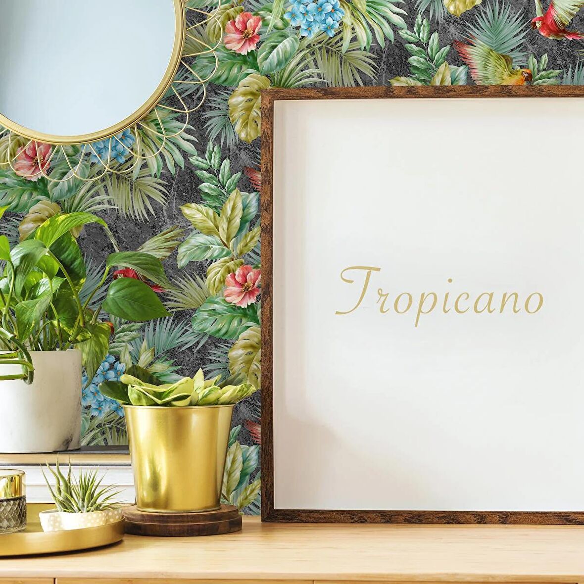AdaWall Tropicano Koleksiyonu 9905-4 Duvar Kâğıdı 