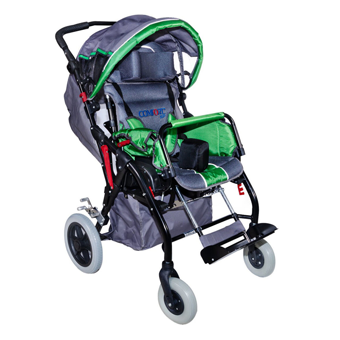 Medikalcim  DM-8001 BUGGY 40 cm Yeşil Engelli Puseti