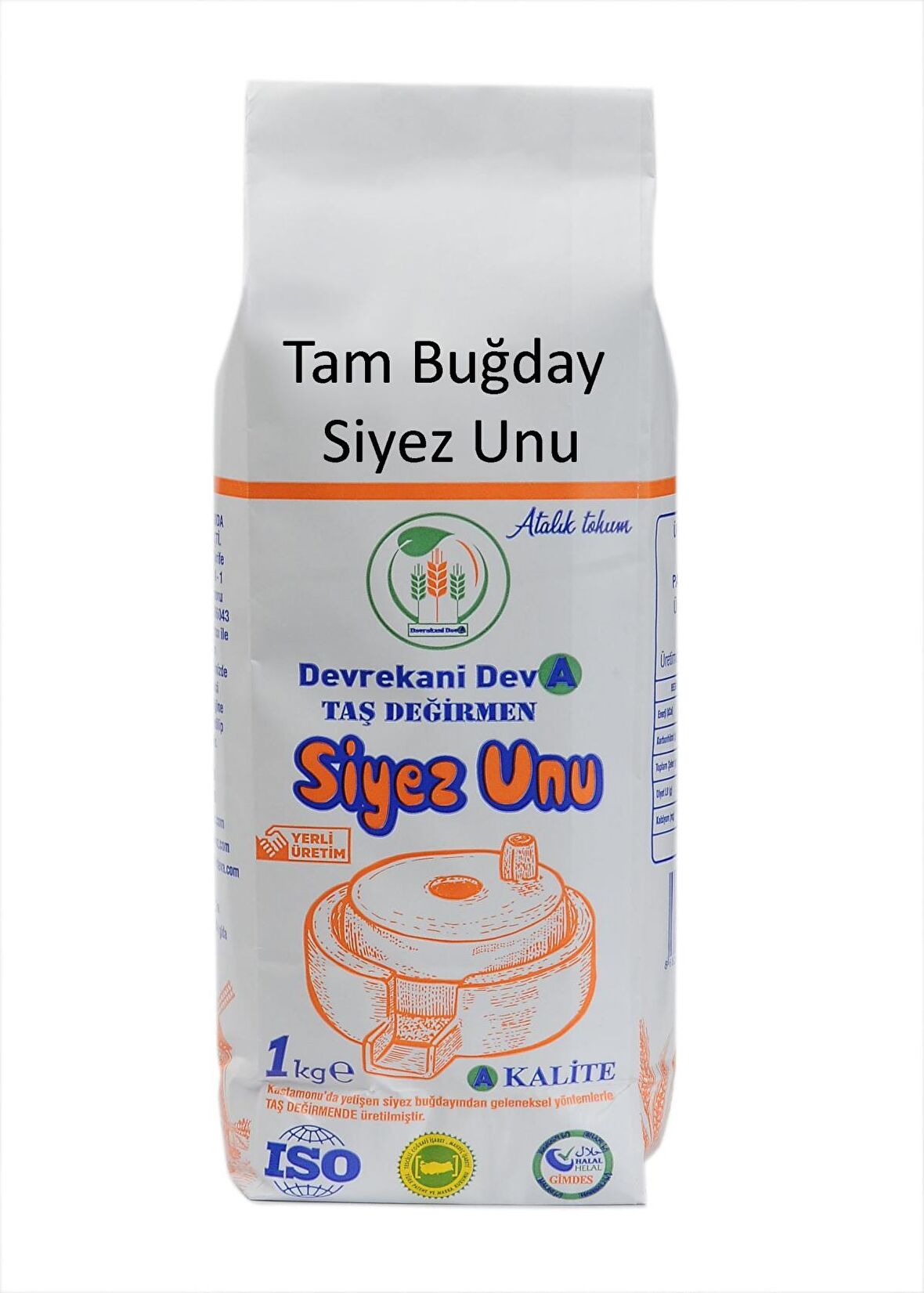 Tam Buğday Siyez Unu 1 Kg