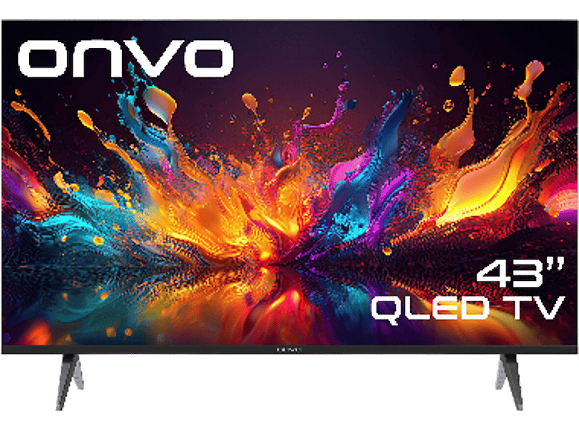 ONVO 43OVF9000FQ 43 inç 109 Ekran Uydu Alıcılı Smart FHD QLED TV
