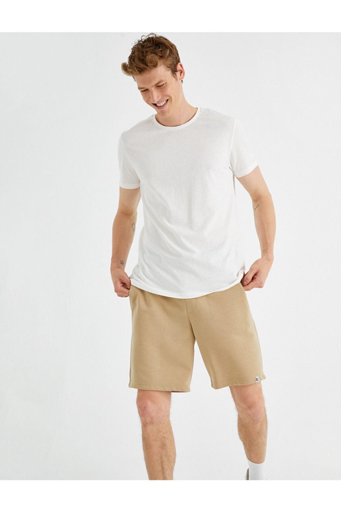 Erkek Gri T-Shirt 2KAM12136LK