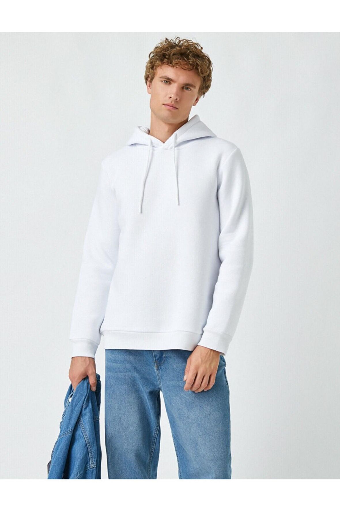 Koton Basic Kapşonlu Sweatshirt
