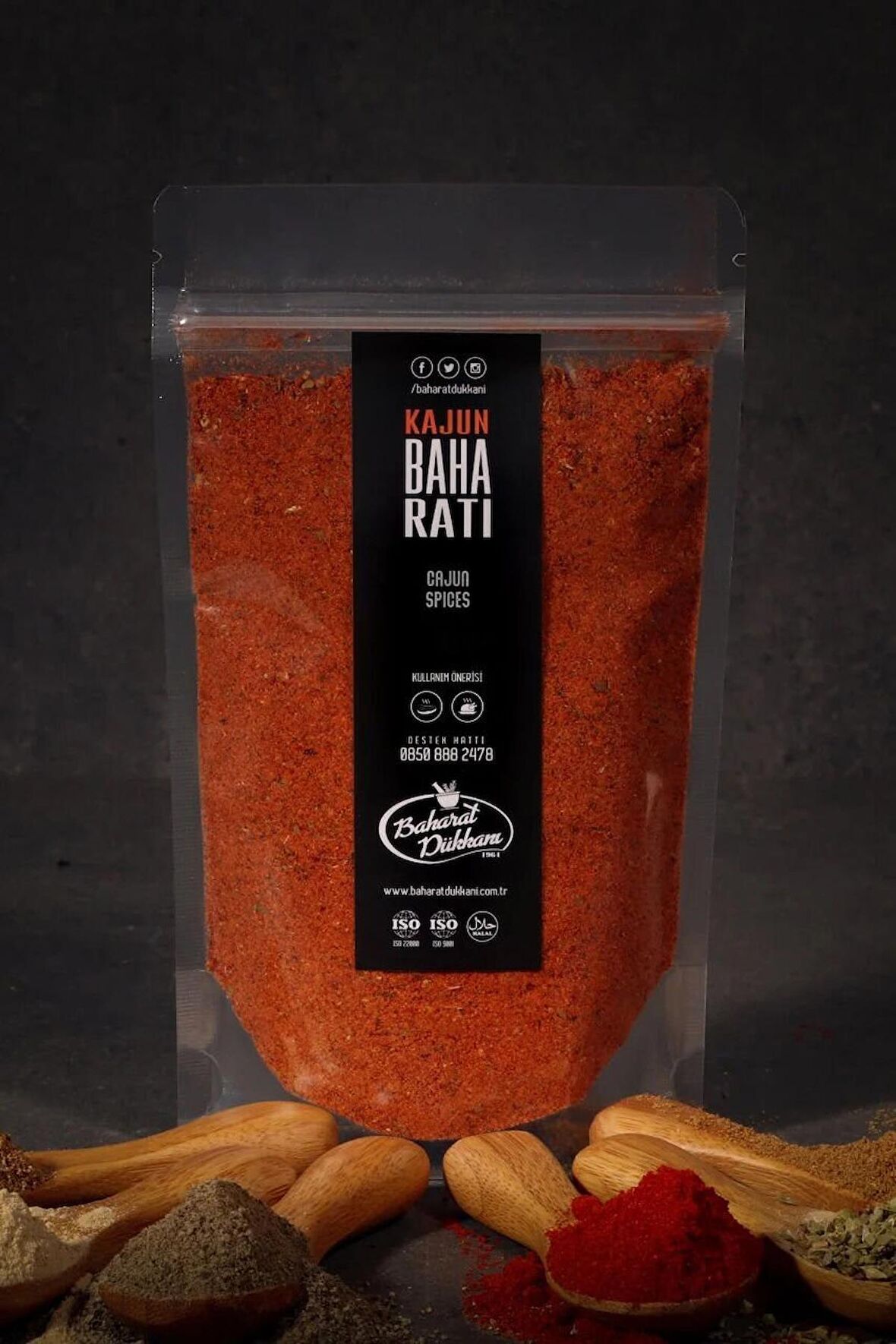 Baharat Dükkanı Kajun Baharatı 150 grm