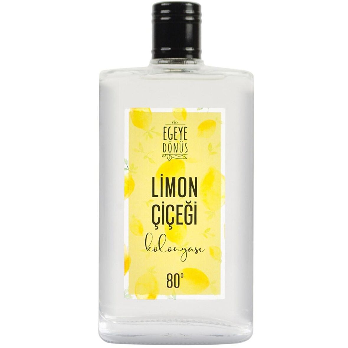 Egeye Dönüş Limon Çiçeği 80 Derece Cam Şişe 200 ml Kolonya