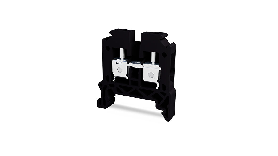 Tbloc TBL 10mm Siyah Vidalı Tek Katlı Klemens 10'lu Paket
