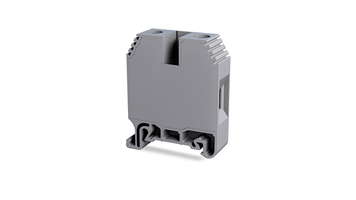 Tbloc TBL 35mm Gri Vidalı Tek Katlı Klemens 10'lu Paket