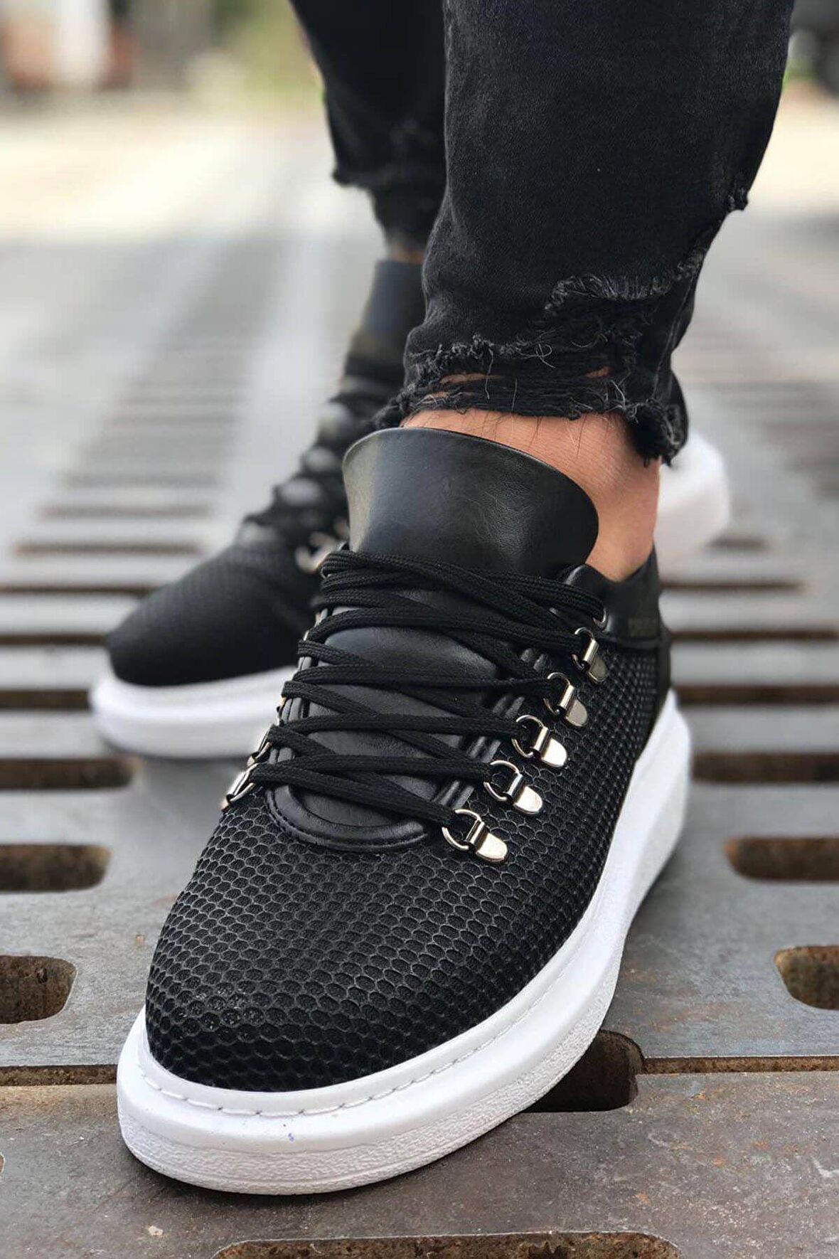 CH021 CBT Favo Erkek Ayakkabı SIYAH