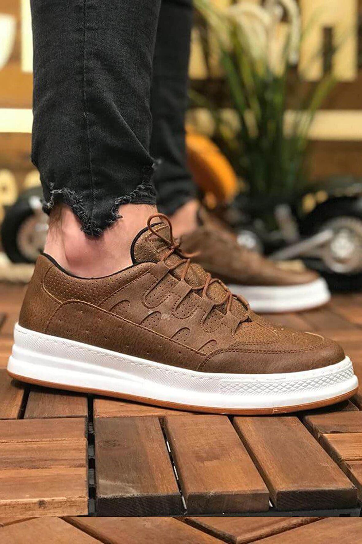 CH040 CBT C-Rey Erkek Ayakkabı TABA