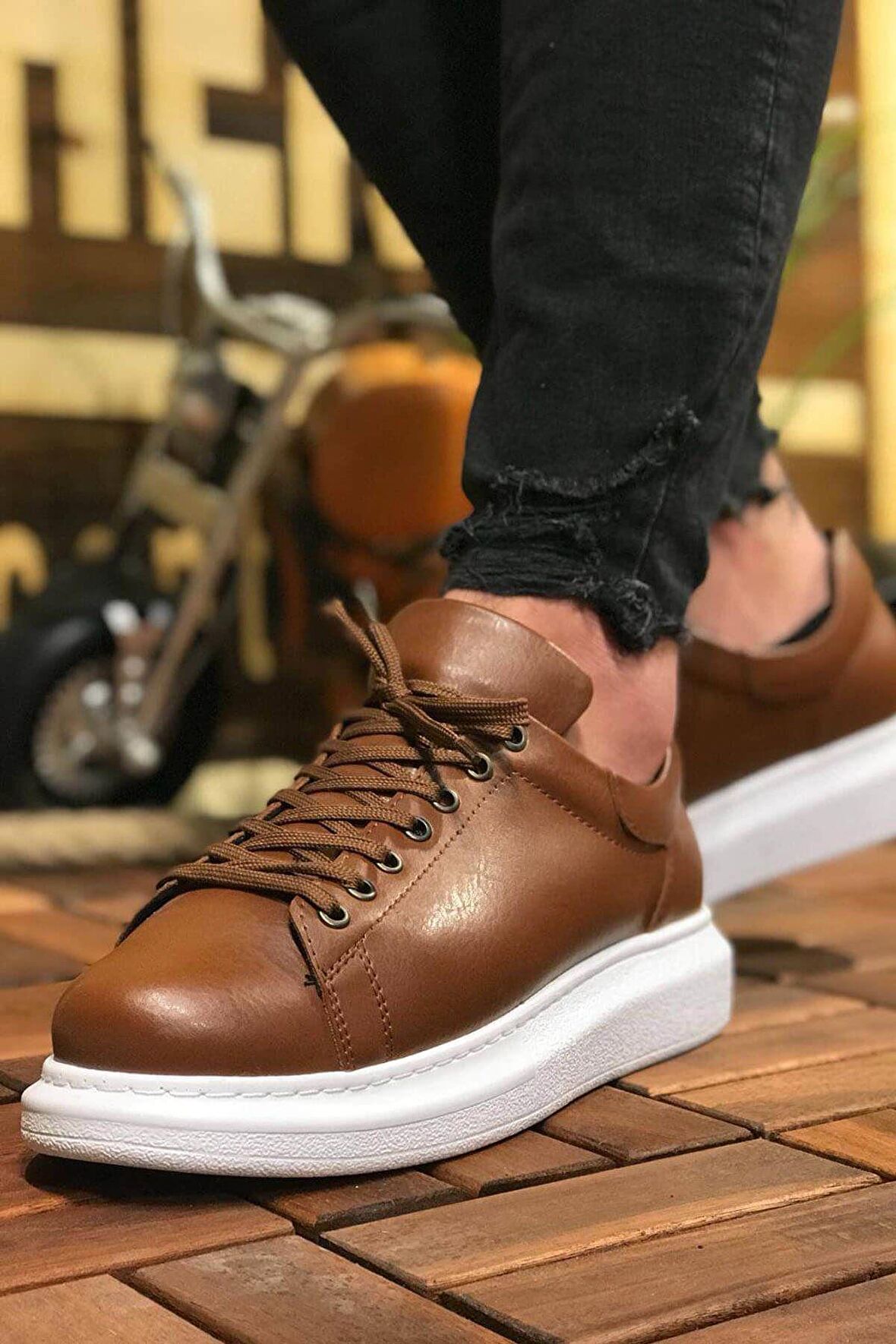 CH257 CBT Estrella Erkek Ayakkabı TABA