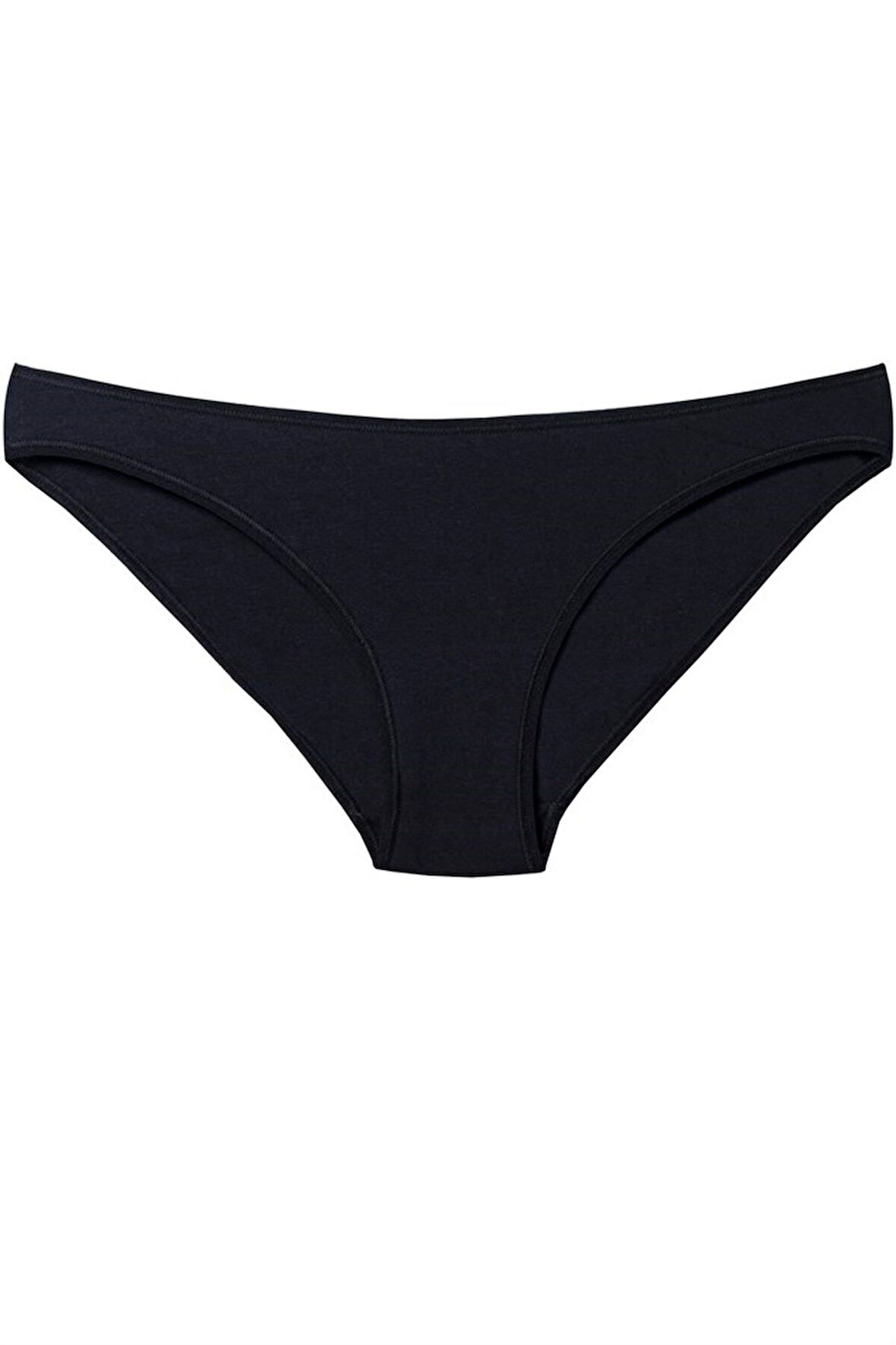 Düz Penye Kumaşlı 3 Lü Paket Normal Külot