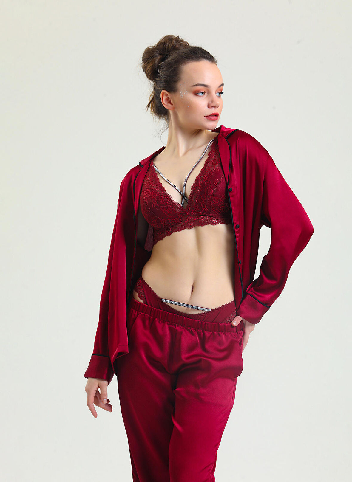 Magic Form Bordo Bralet Sütyen 1475
