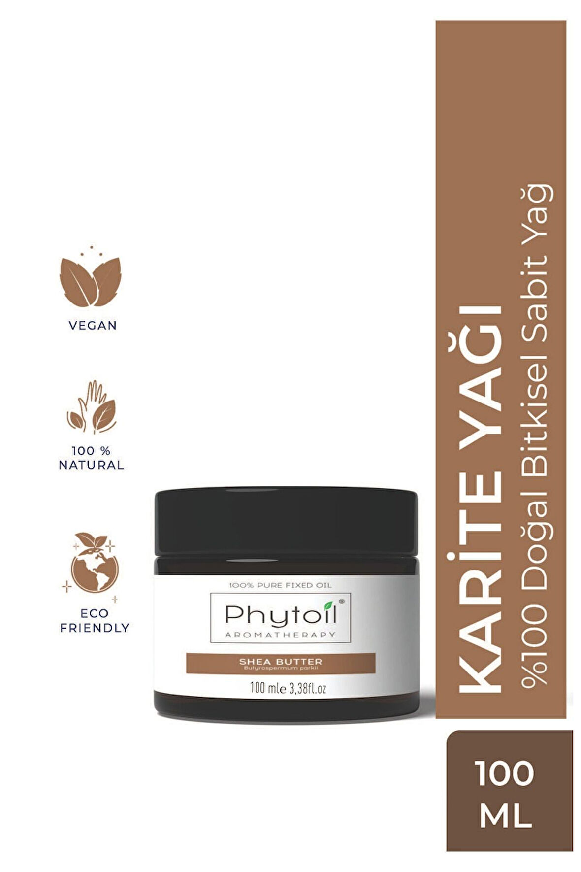 Karite Yağı (Shea Butter –Butyrospermum Parkii ) %100 Saf ve Doğal Bitkisel Sabit Yağ 100 ml