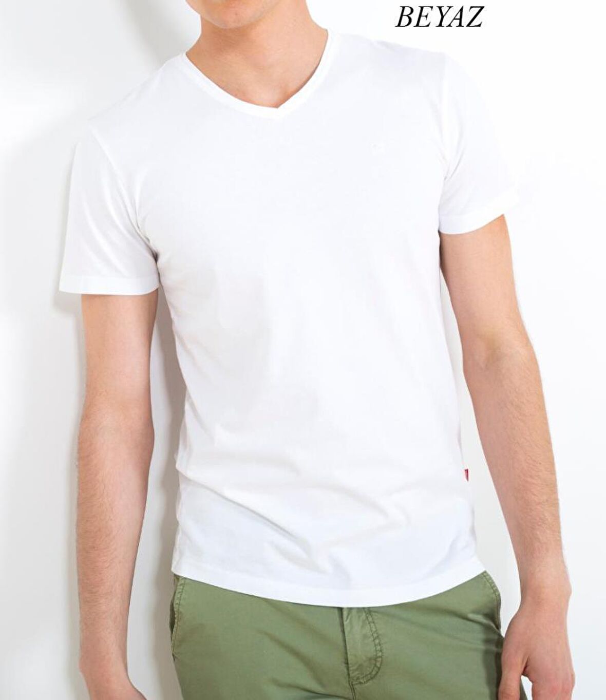 Cazador Erkek V Yaka T Shirt 4624