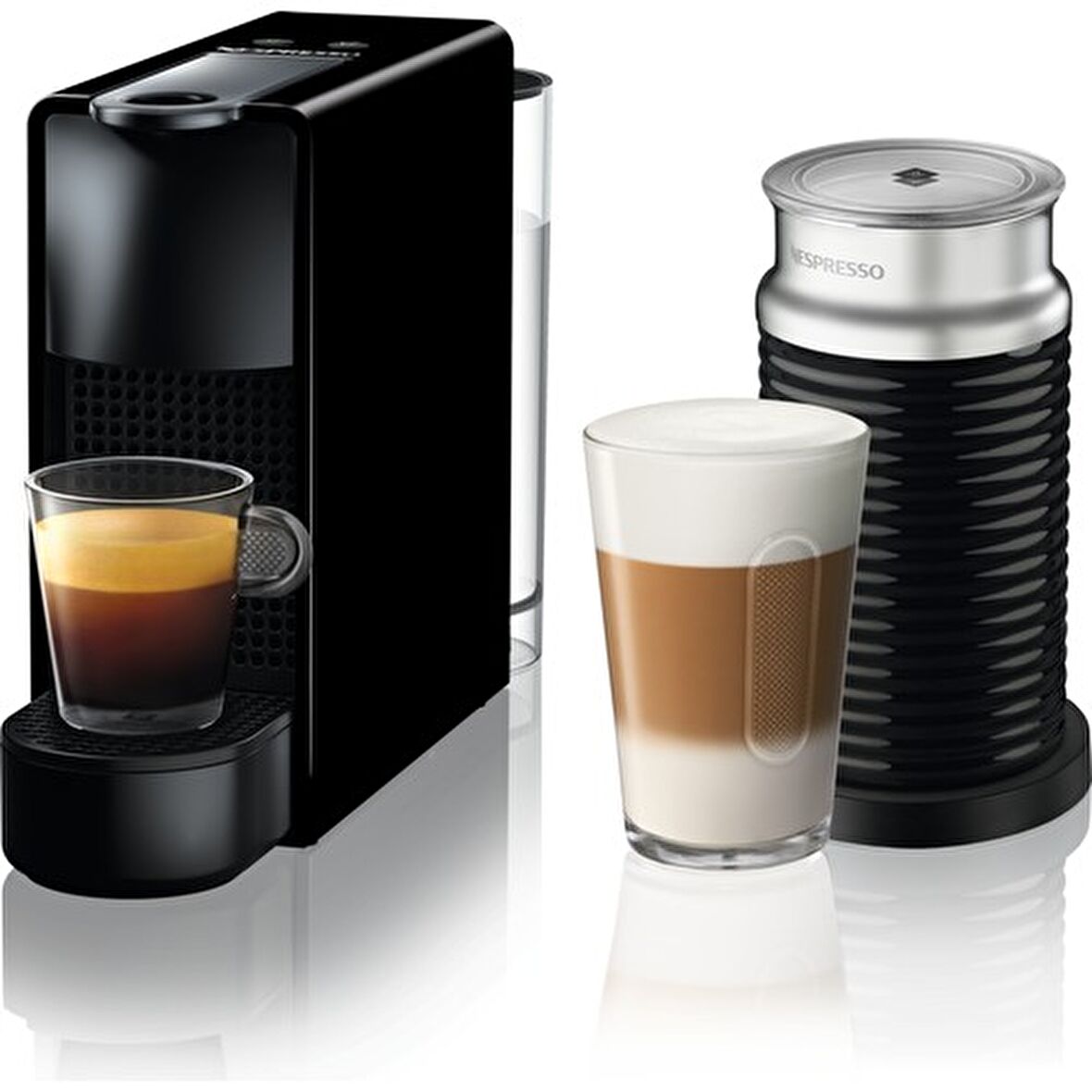 Nespresso Essenza Mini C35 Black Bundle Kahve Makinesi