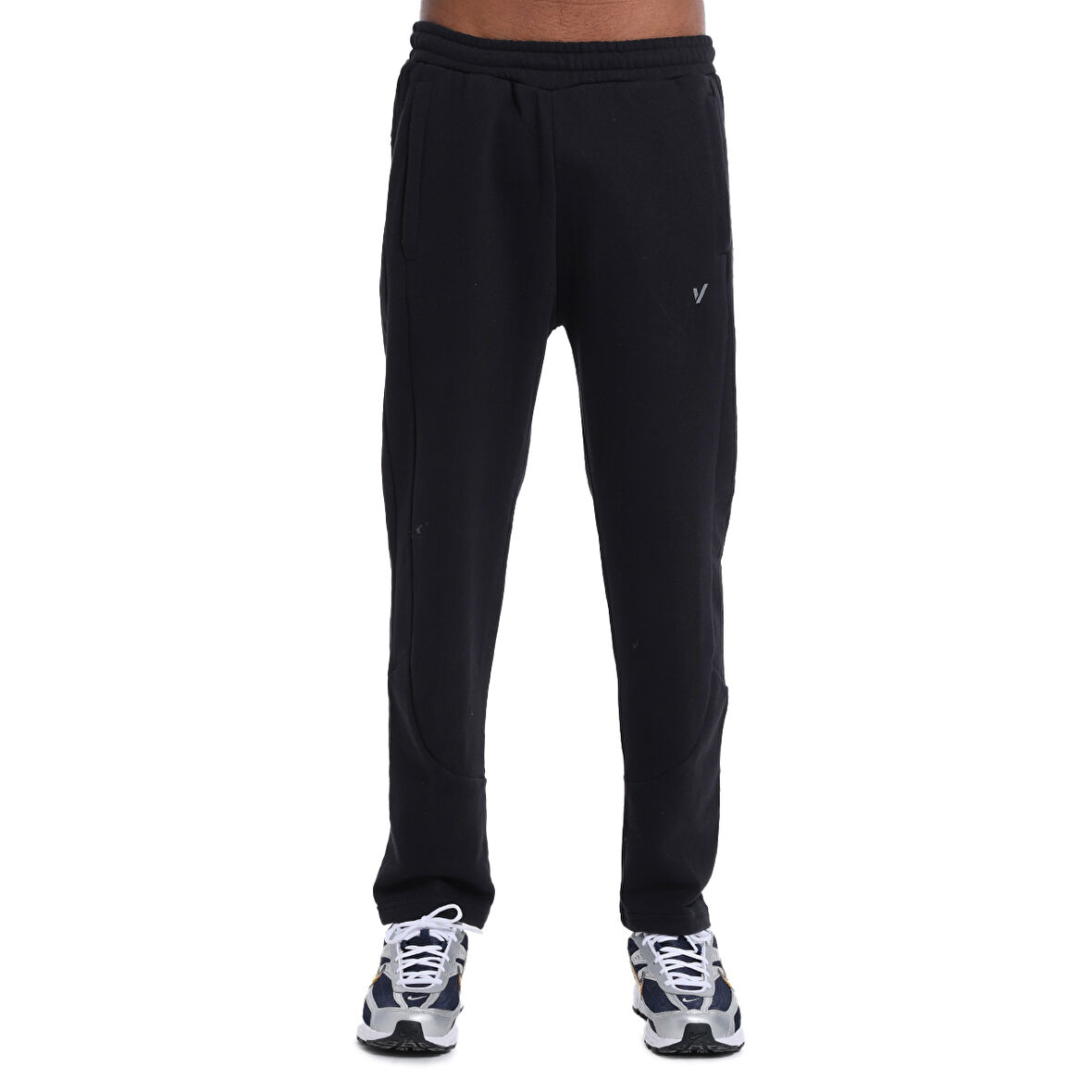 Giorno4 Erkek Siyah Koşu Eşofman Altı 25YE006-SYH