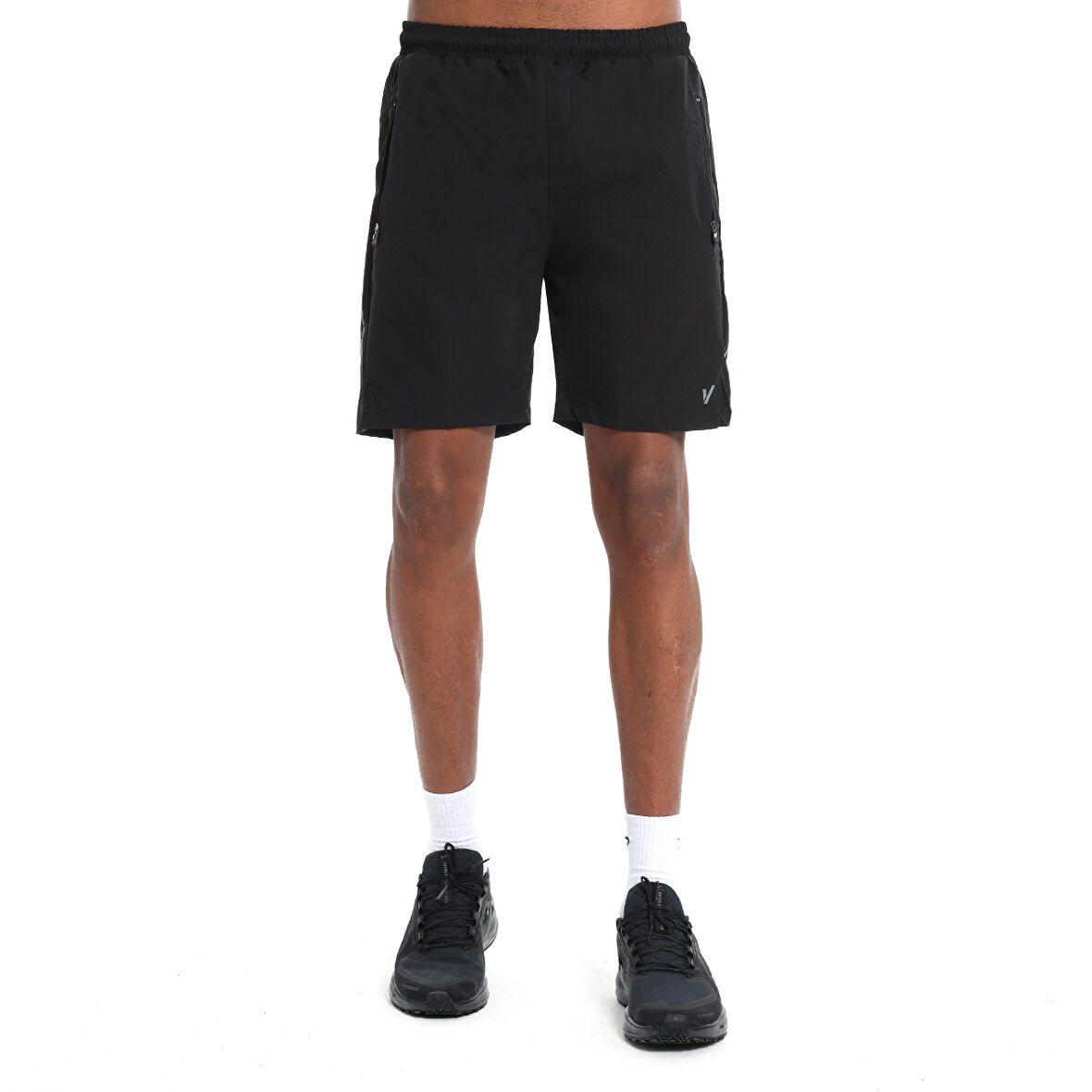 Tajimi Erkek Siyah Koşu Şort 25YE012-SYH