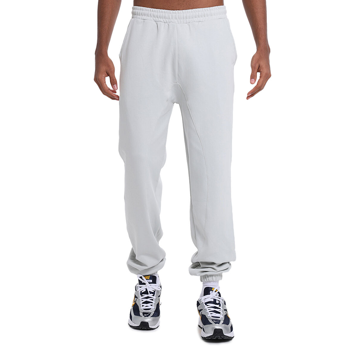 Tarragona2 Erkek Gri Günlük Stil Eşofman Altı 25YE022-GRI