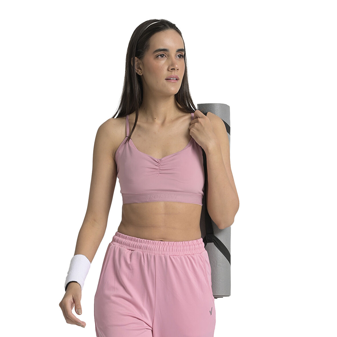 Ena Kadın Pembe Koşu Sporcu Sütyeni 25YK002-PMBE