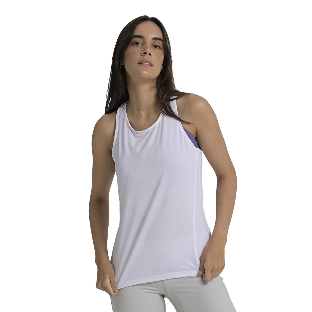 Ada Kadın Beyaz Koşu Atlet 25YK003-BYZ