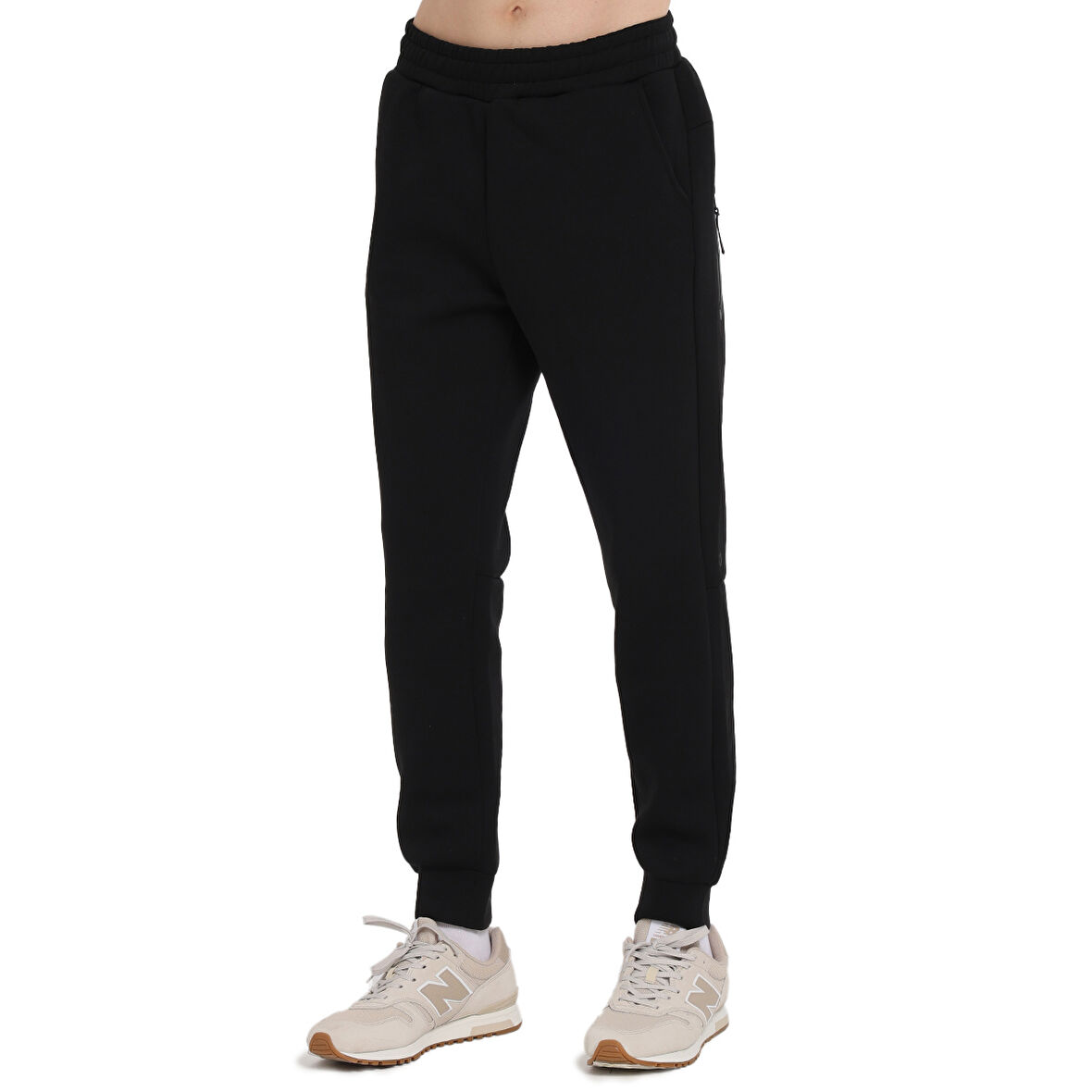 Arvada Erkek Siyah Günlük Stil Eşofman Altı 25KE1005-SYH