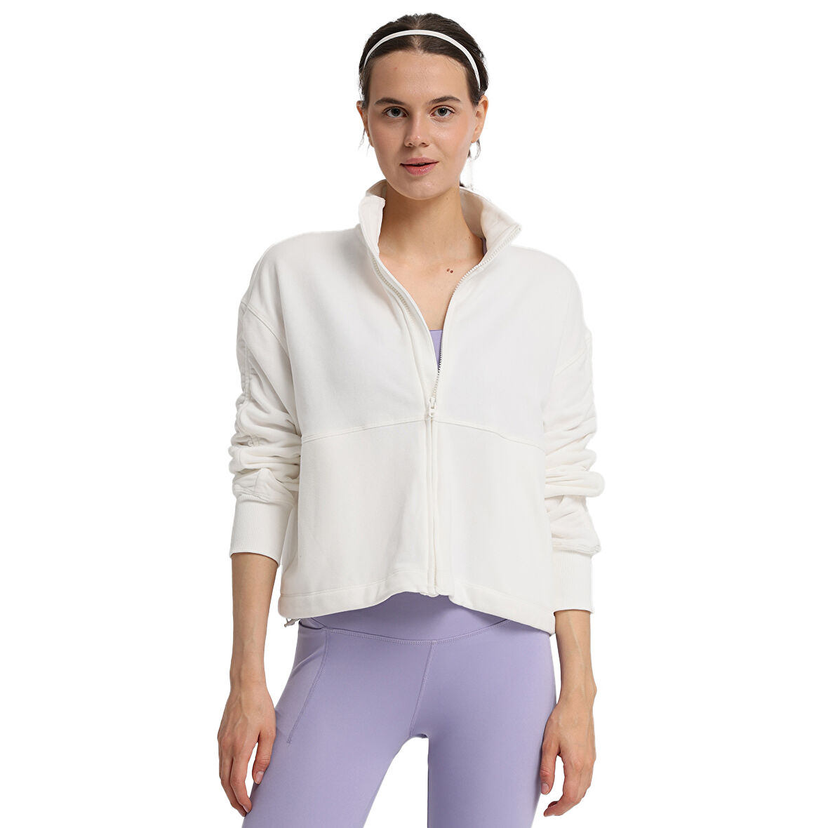 Craig Kadın Beyaz Antrenman Ceket 25KK1029-KBYZ