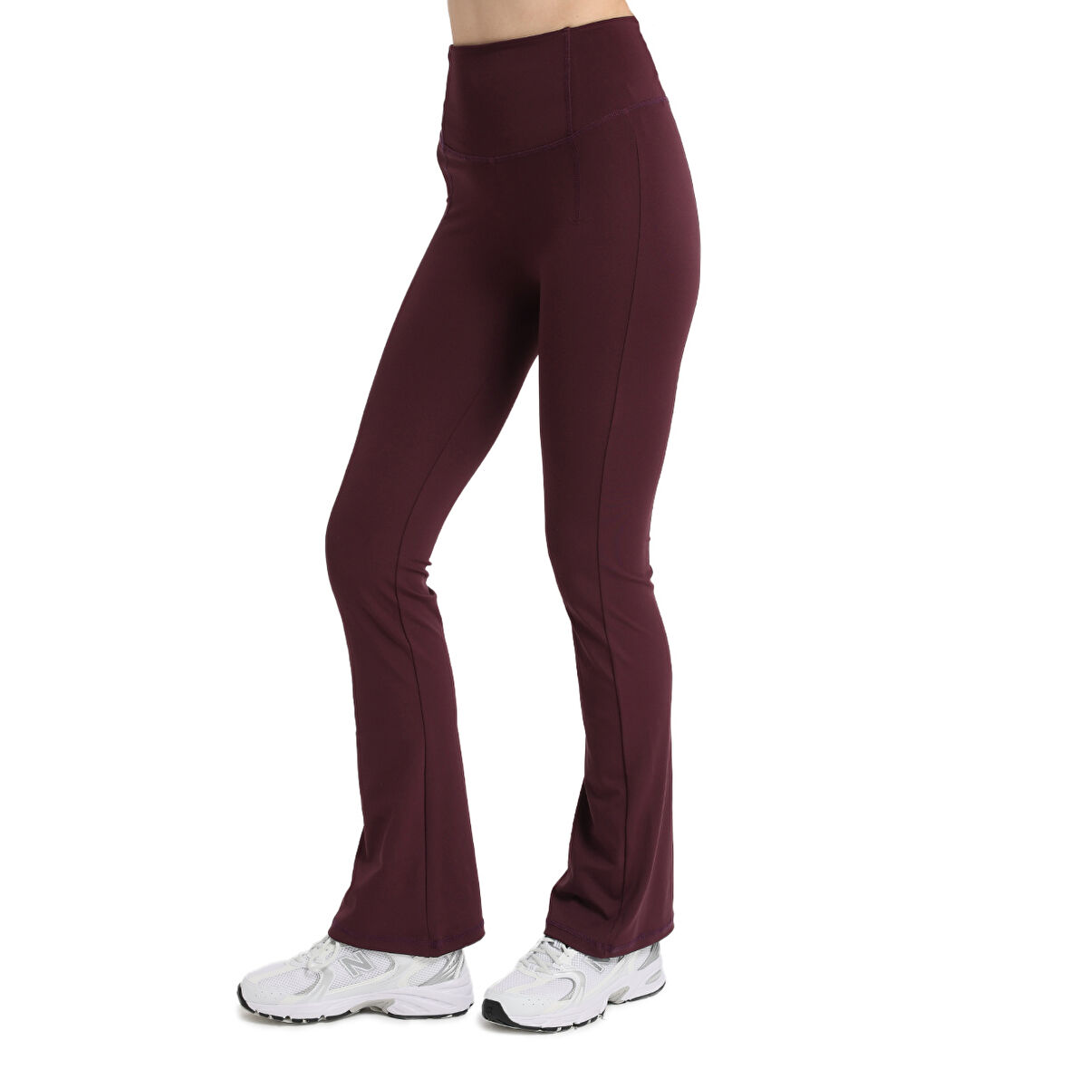 Eloy Flare Kadın Bordo Antrenman Tayt 25KK1035-BRD