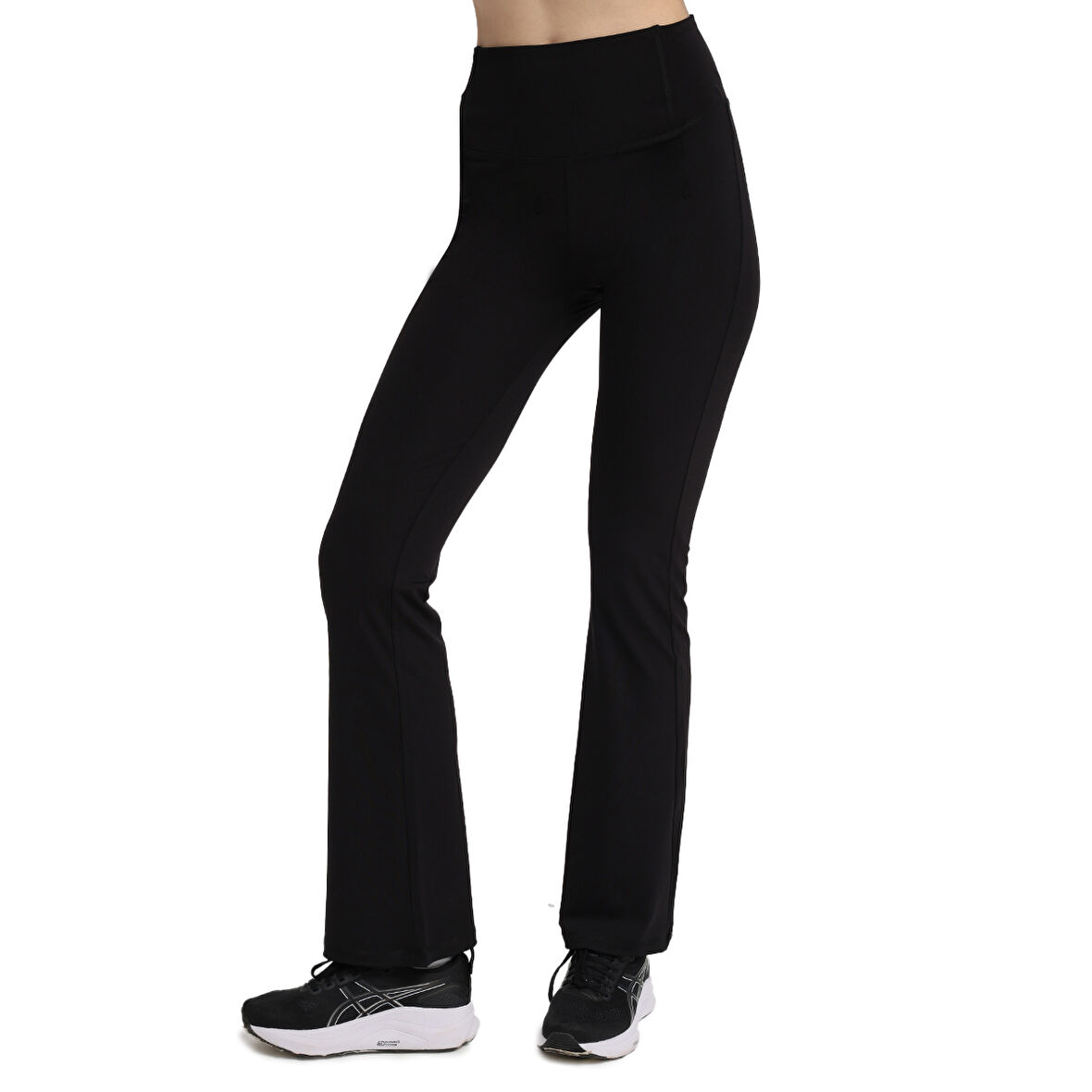 Eloy Flare Kadın Siyah Antrenman Tayt 25KK1035-SYH