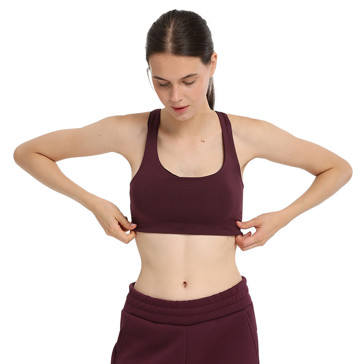 Welton Kadın Bordo Antrenman Sporcu Sütyeni 25KK1037-BRD