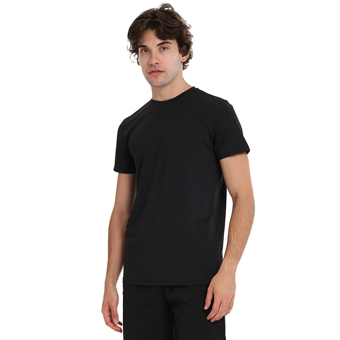 Tormenta Erkek Siyah Antrenman T-Shirt 25KE1022-SYH