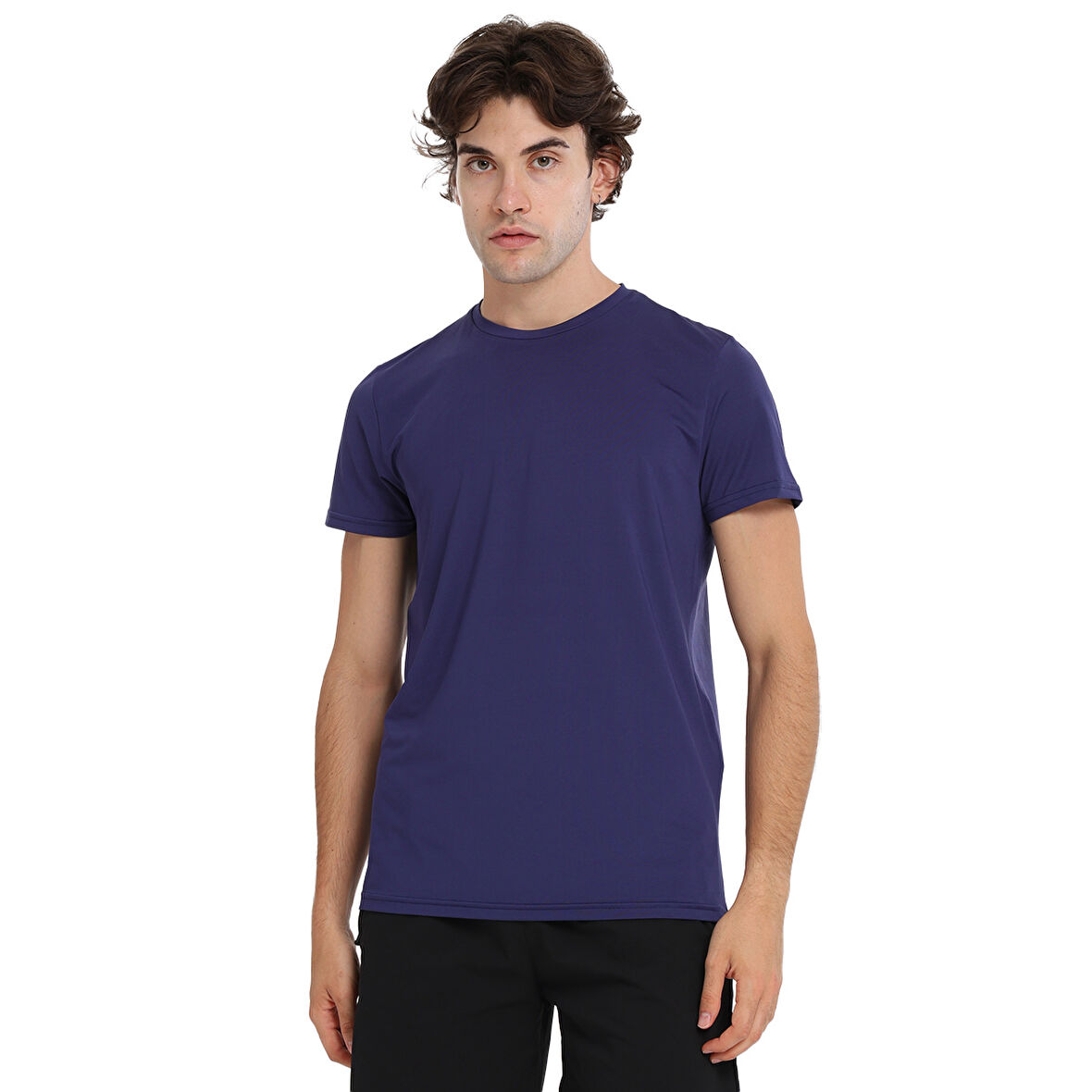 Tormenta Erkek Mavi Antrenman T-Shirt 25KE1022-MVI