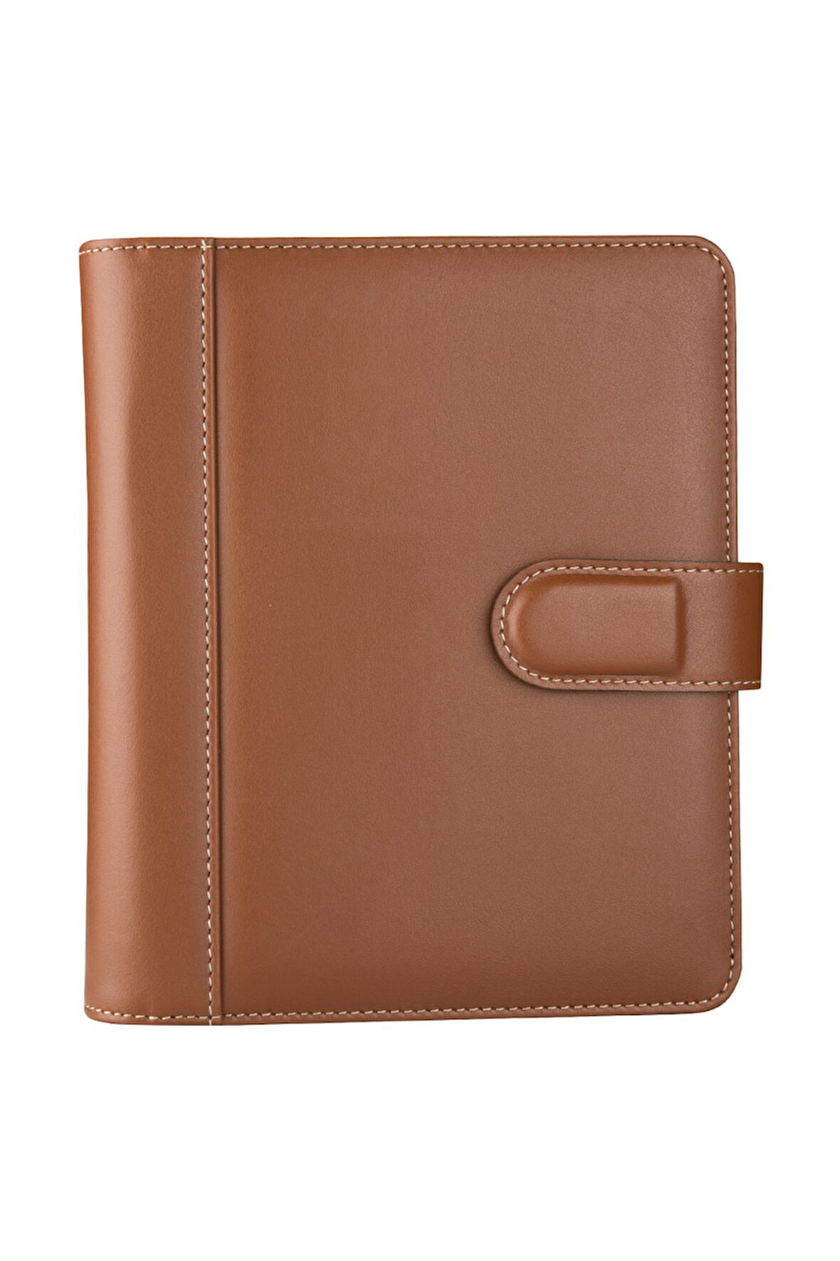 2026 Organizer Ajanda Kılıflı A5 4 Halkalı 15x21 4 Delikli Tarihli Çizgili Blok Rainbow Vegan 19,5x23 cm. Taba