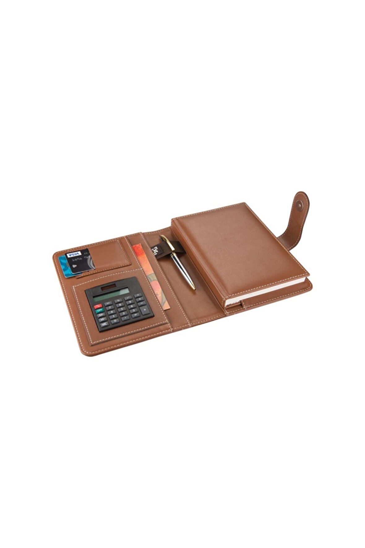 Organizer Ajanda Kılıflı A5 Tarihsiz Kareli 160 Yaprak 14x20 Defterli Ortadan Dilli Rainbow Vegan 17x22 cm